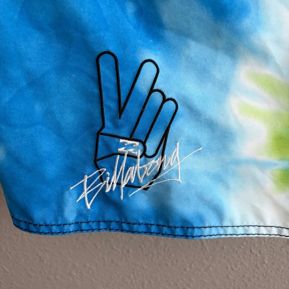 Vintage Billabong Y2K Blue Tie Dye 9